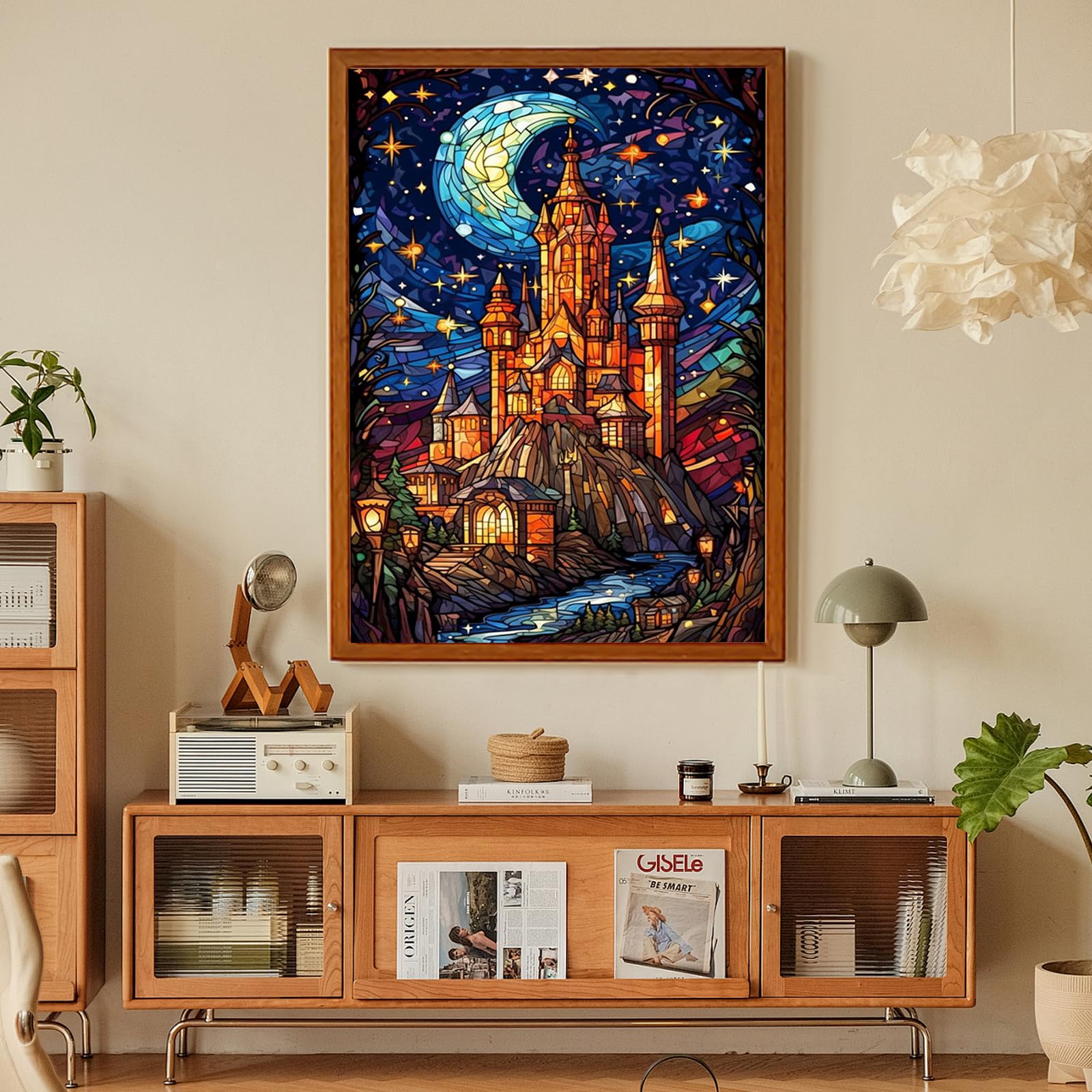 ダイヤモンドアートキット　まとめ売り　12点　星座シリーズ　30×40 ラウンド Amazon.co.jp: Starry Night ダイヤモンドペインティングキット 大人用