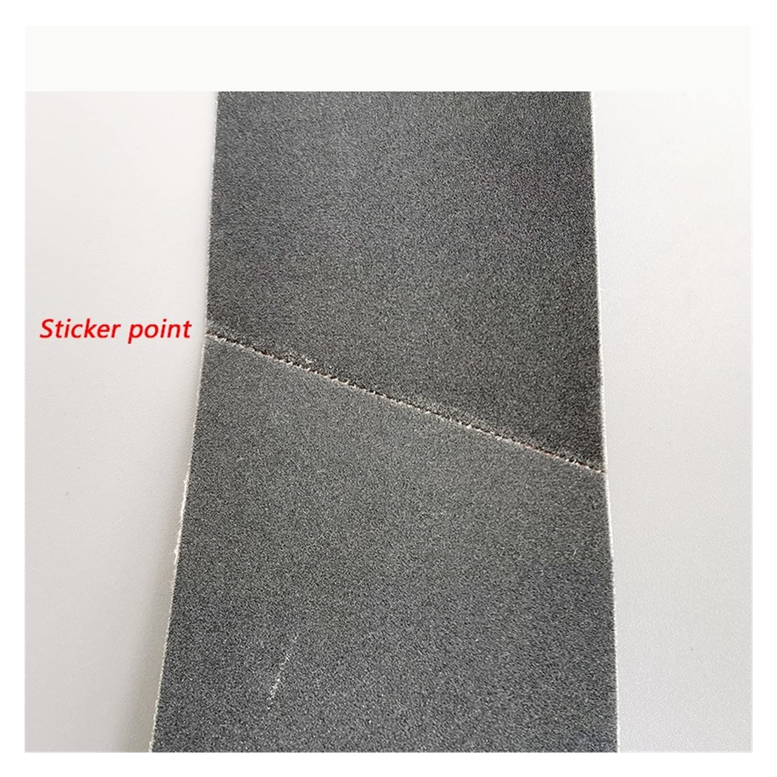 5 pezzi di nastro abrasivo for lucidatura dei metalli 50 x 1800 mm, nastro abrasivo al carburo di silicio 2" x 71" doppio uso asciutto bagnato P60-320(60 120 180 240 320)
