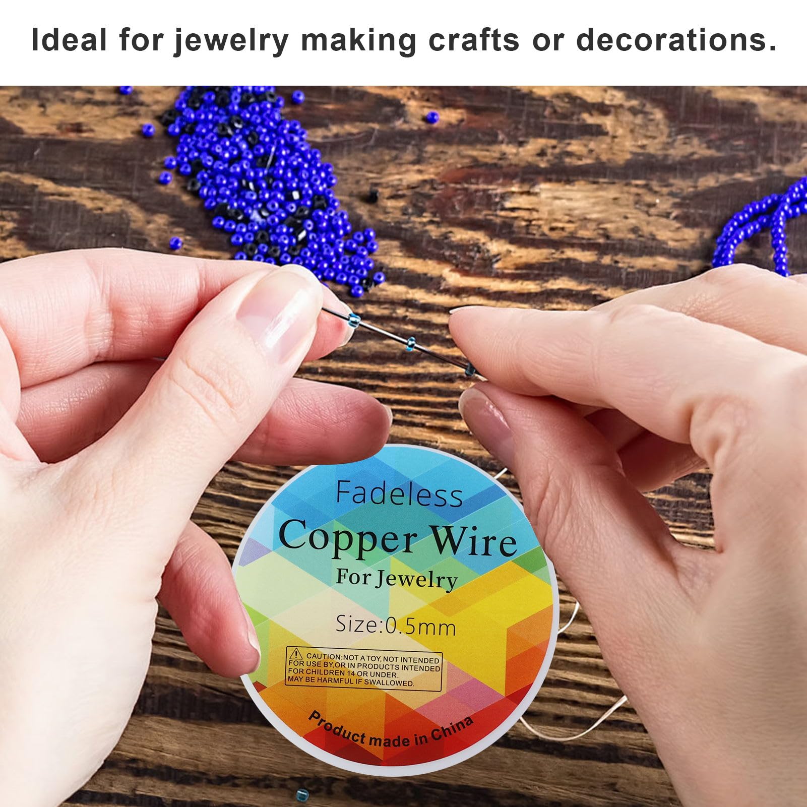 Rotolo Filo Rame 0.2mm X 25m Argentato - Per Gioielli Fai Da Te E Artigianato - Foto 4