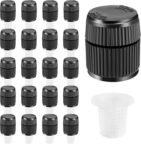 Miniatura 7 de Paquete de 10 cabezales de burbujeador con estaca ajustable de flujo de agua para riego con estaca para tubos de riego de 1/2 pulgada para árboles