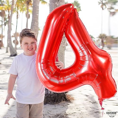 Miniatura 1507 de KatchOn, Globo dorado gigante del número 8 de 40 pulgadas, globo dorado del número 8 para decoraciones de cumpleaños de 8 años para niñas
