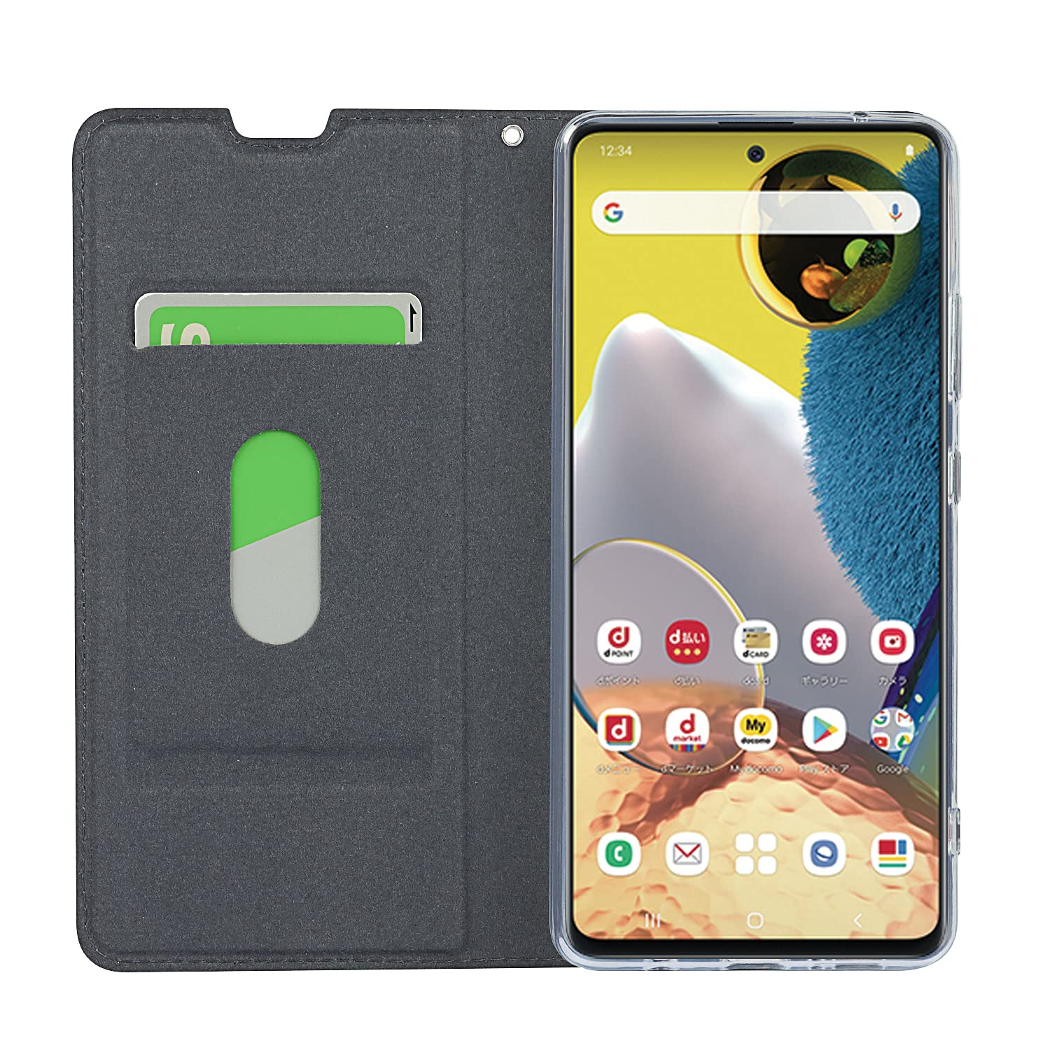 Rakuten - 楽天BIG 128GB 本体　箱　付属品　手帳型ケース付き 楽天市場】Rakuten BIG ケース 手帳型 ラクテン ビッグケース