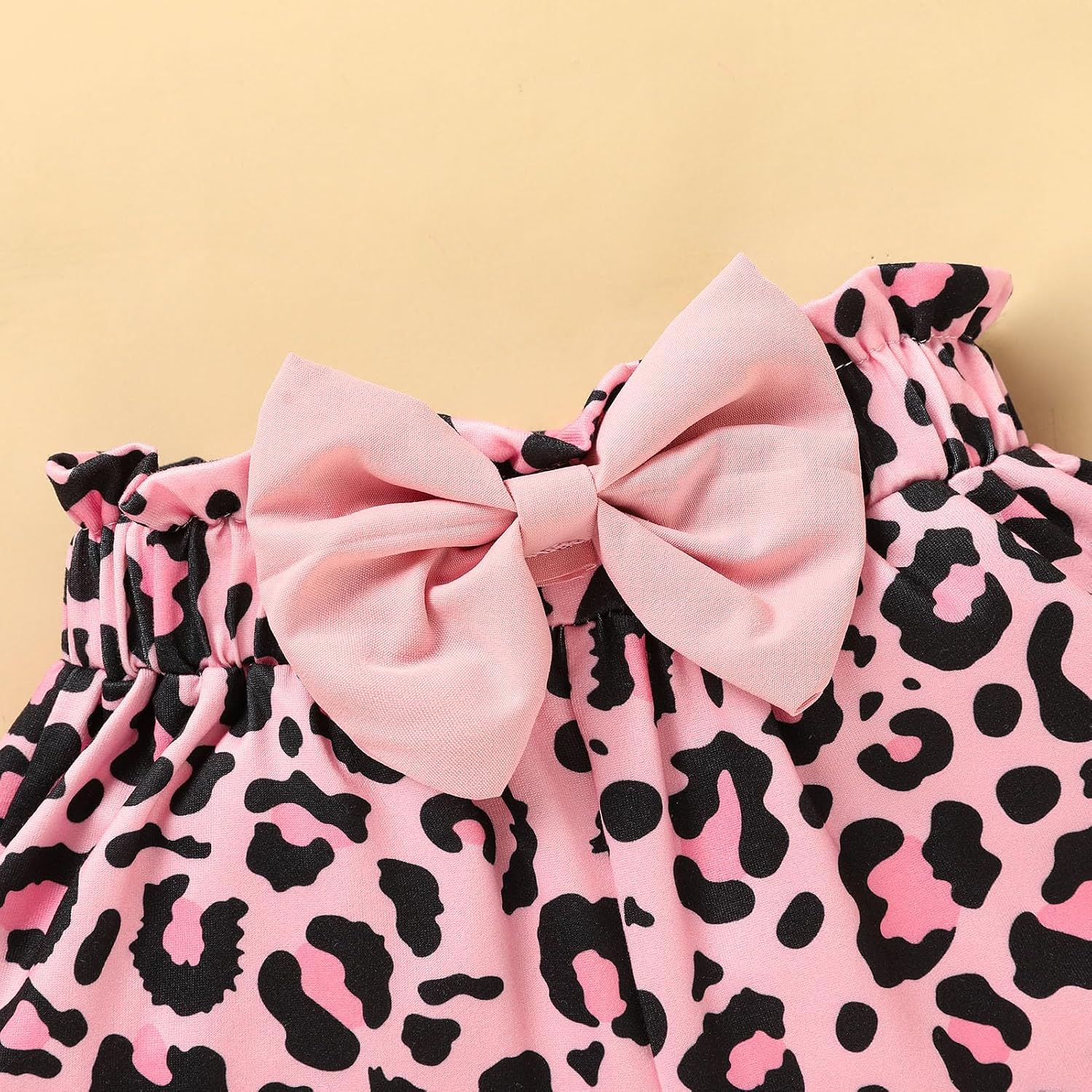 Baby Girl 2nd Birthday Outfits Ruffle Sleeve Wild Two Shorts Set Cake Smash Summer Clothes