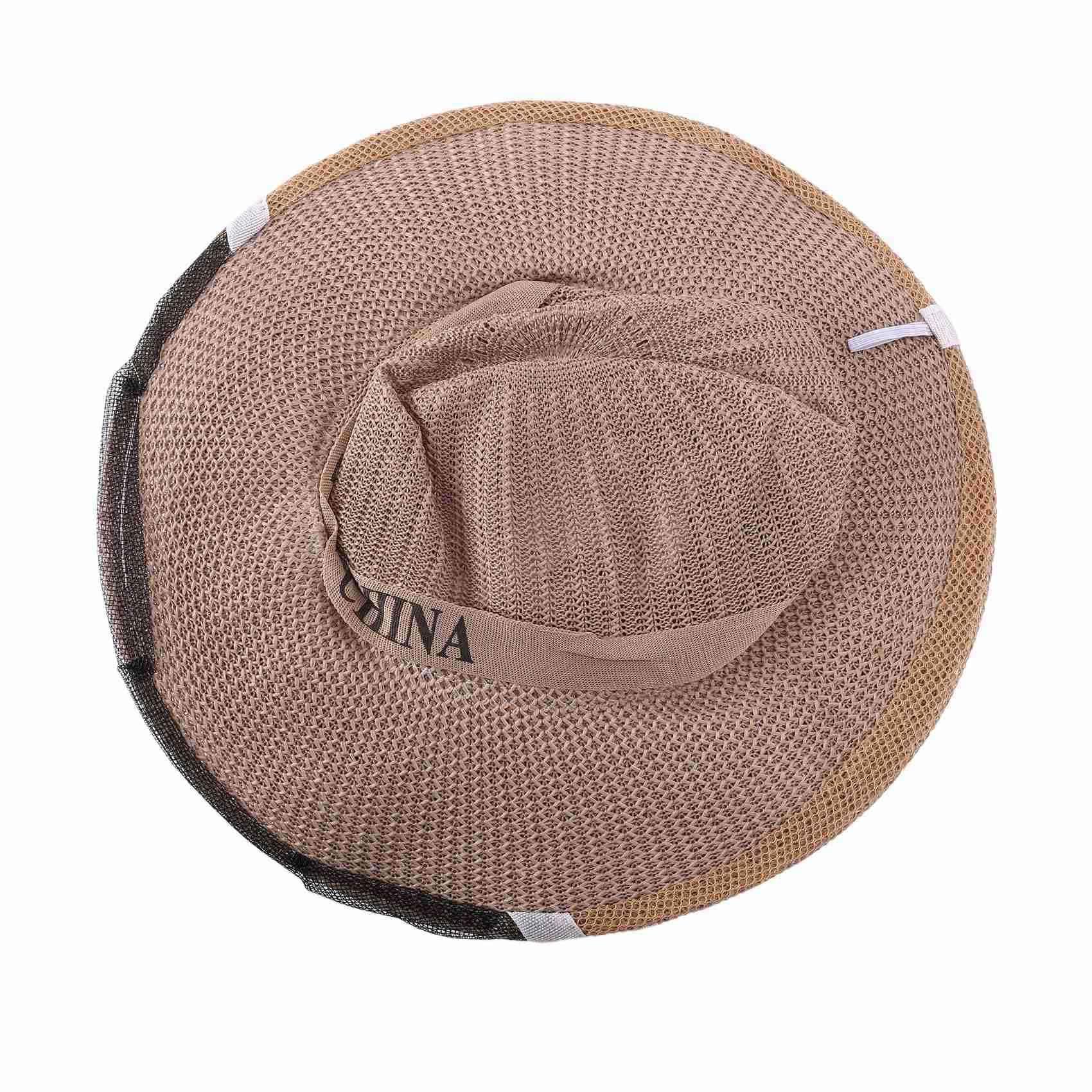 4 Pz Anti Ape Alveare Apicoltura da Cowboy Zanzara Ape Insetto Netto Velo Testa Protezione per il Viso Apicoltore Attrezzature