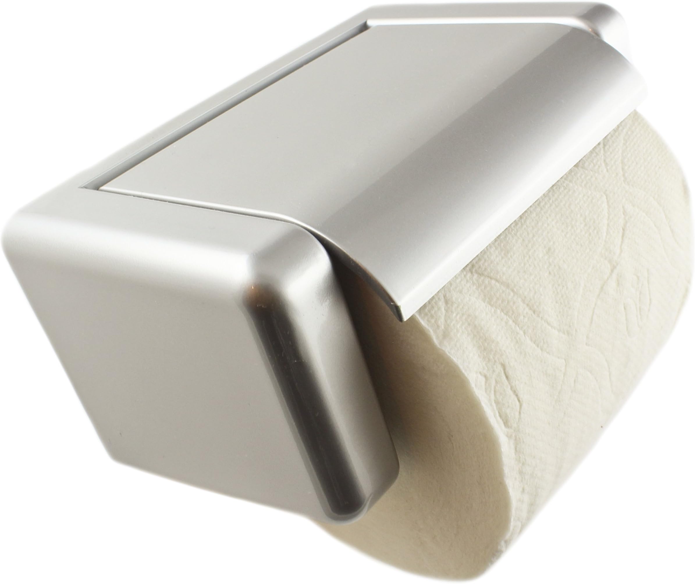 Easy-Snap Toilet Paper Holder - Load and Unload with One Hand