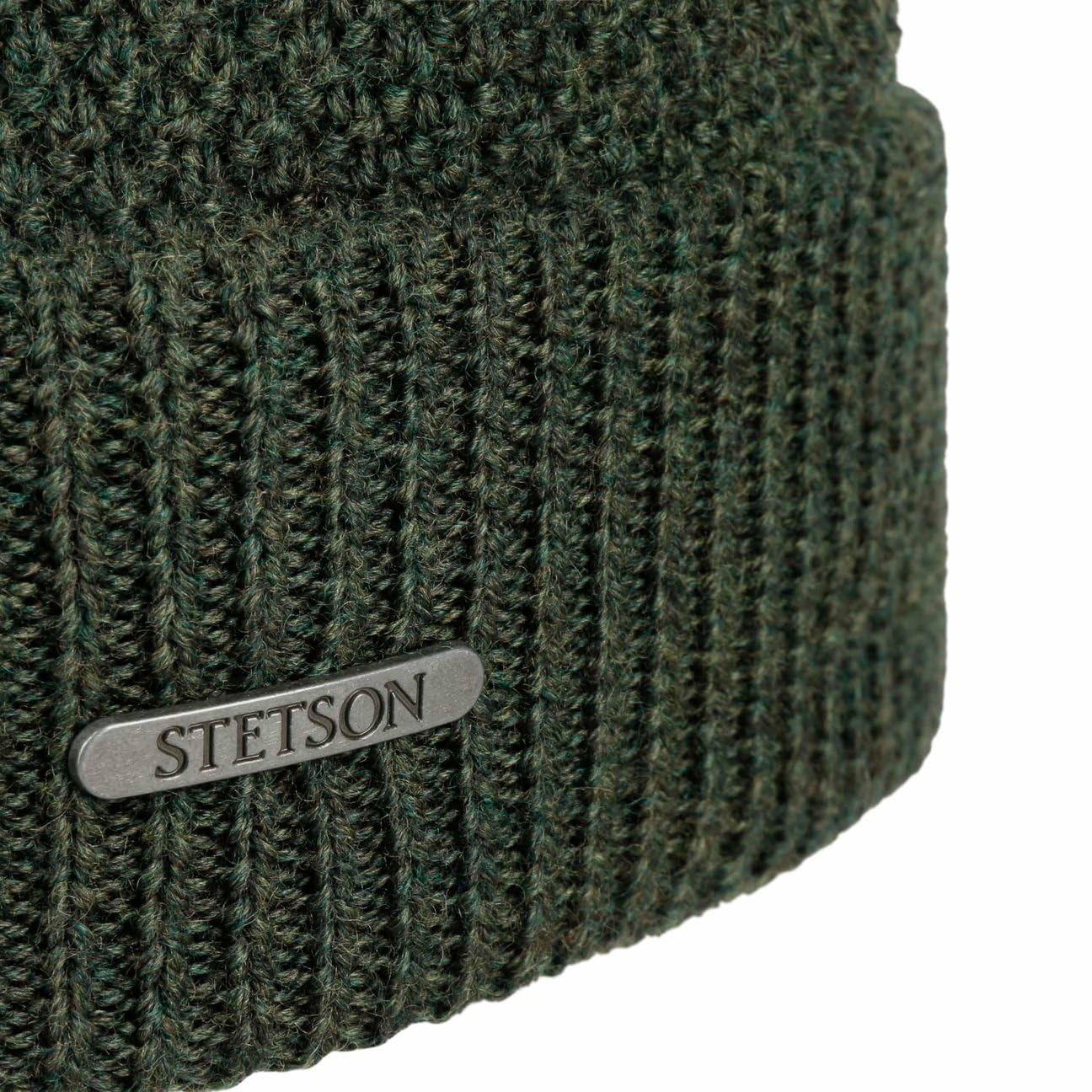 Stetson Rodrick Bonnet Maille Laine Merinos Fabrique en Italie Unisexe Automne Hiver