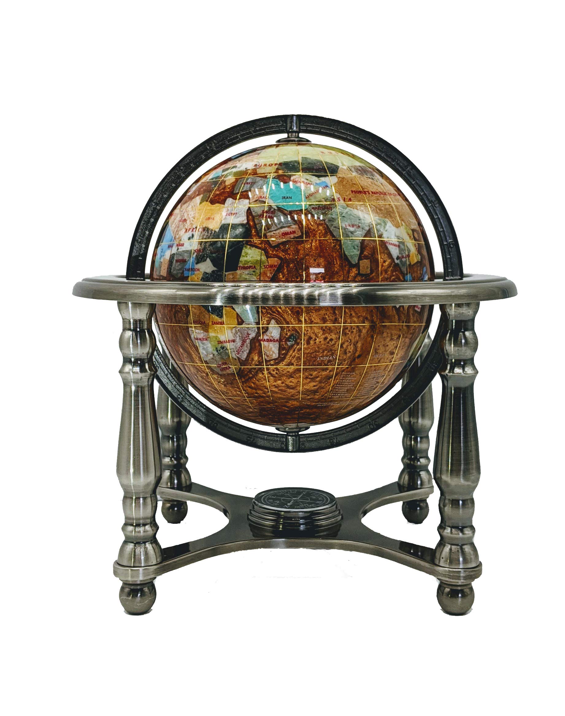 Amazon.com: Unique Art 10-Inch Tall Table Top Amber Pearl Swirl