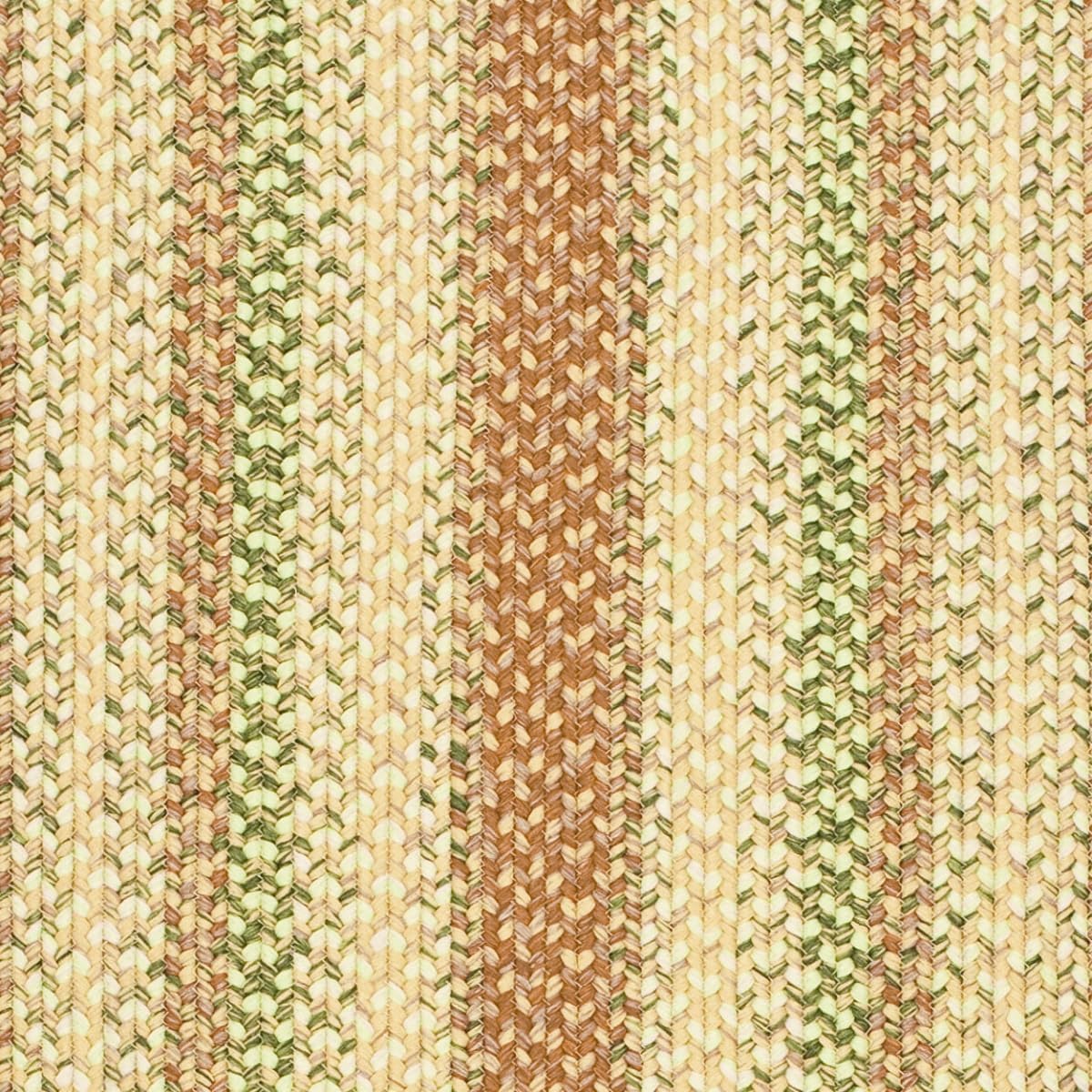 SAFAVIEH Washable Rug Outdoor Braided Collection - 2' x 3', Rust & Multi, Handmade & Reversible, Non-Shedding & Easy to Clean, Ideal for Entryway, Patio, Kitchen, Mudroom, Front Door (BRD303A)