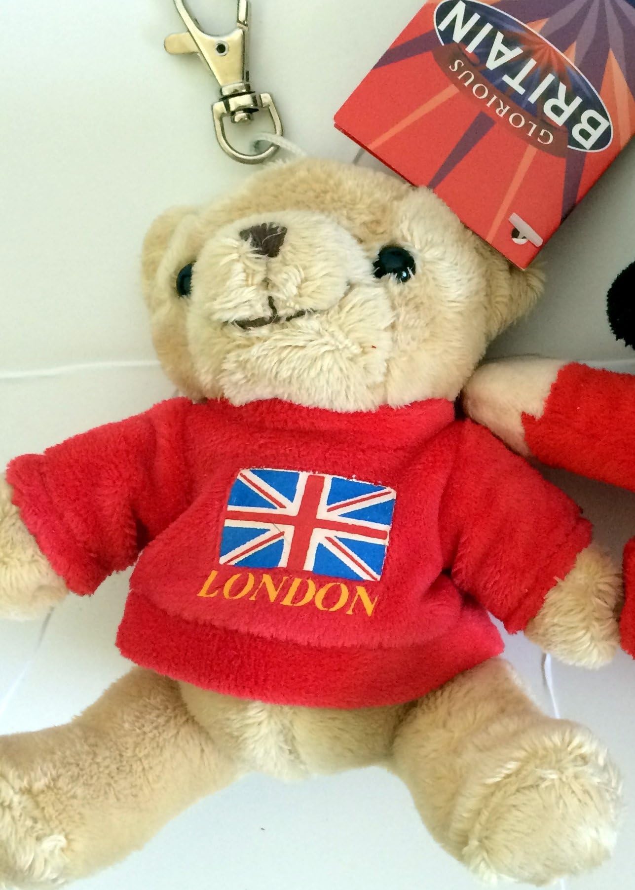 Glorious Britain Plush London Bear Keyclip