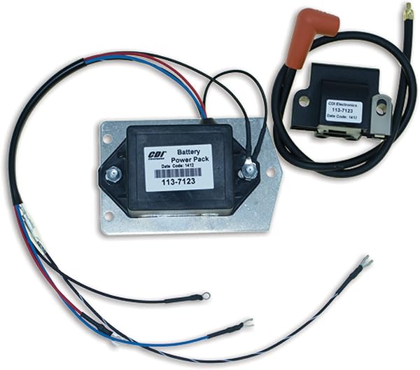 CDI Electronics 113-7123 Johnson/Evinrude - Batería de 3 cilindros (1968-1972) 🥇✔️ ® A Pedido 🏆™