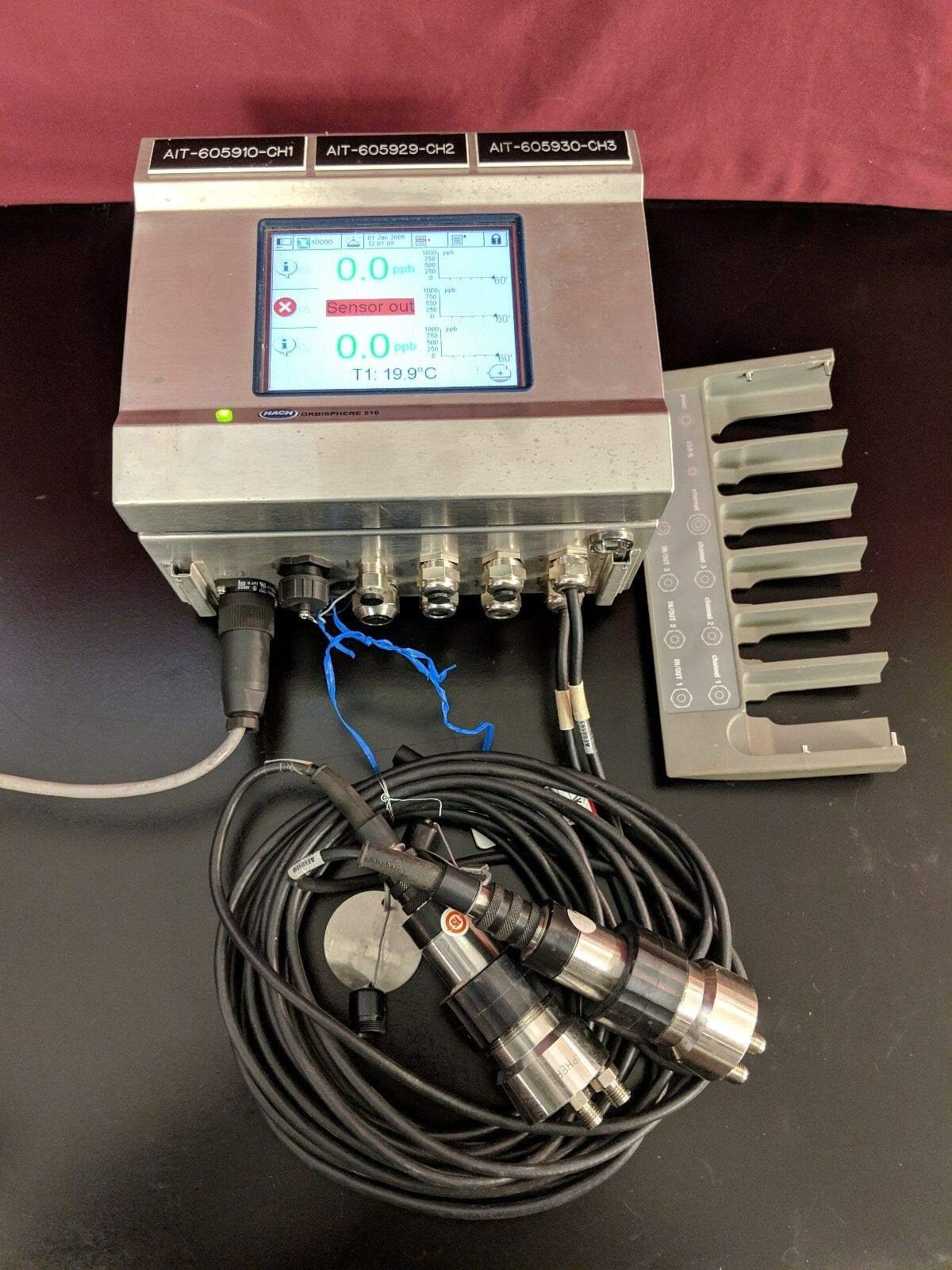 labtechsales Hach Orbisphere 510 Multi-Channel Ozone EC Sensor Analyzer 510/CCC/W2C0P000