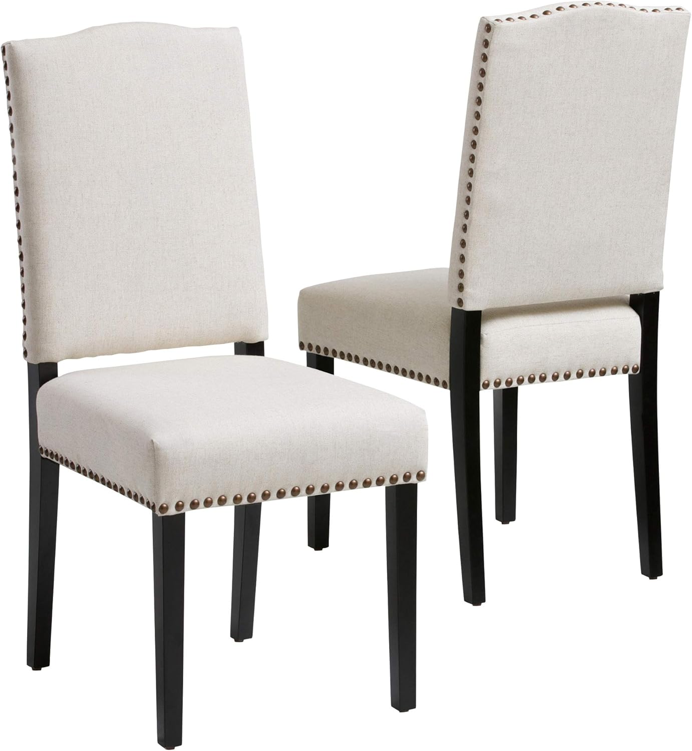 Christopher Knight Home Brunello Fabric Dining Chairs, 2