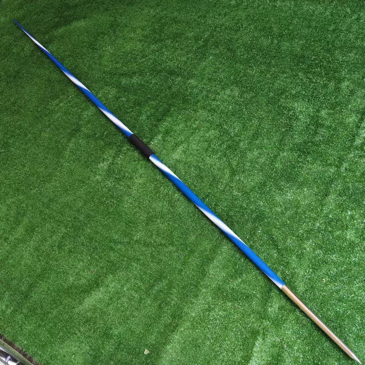 Feiyu WA(IAAF) certfied 800g 90m Javelins - Track and Field Men 800 Gram Javelin Throw- Mens Javelin 800g Competition Javelin White with Blue