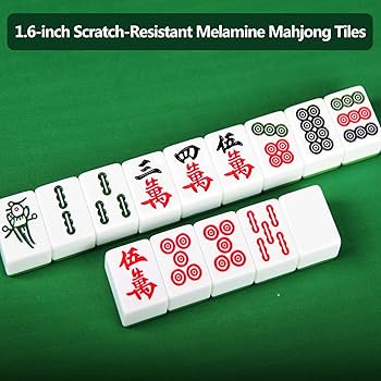 Amazon.co.jp: YINIUREN 日本製麻雀セット サイズ1.6インチ 大きな素材