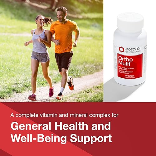 Miniatura 3 de Protocol Ortho Multi - Multivitamínico completo para mujeres y hombres, suplementos minerales - 90 cápsulas blandas