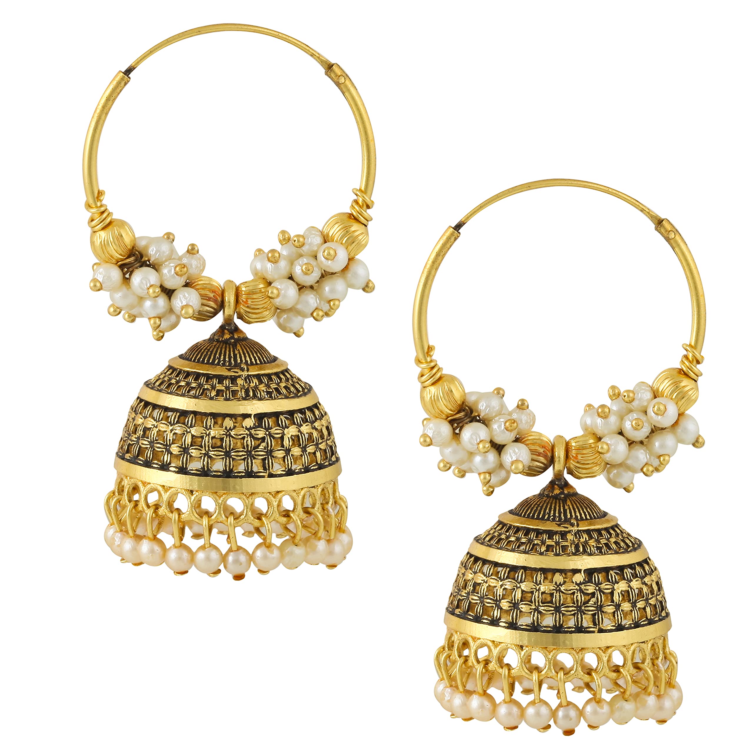 See full amazon price history chart for MEENAZ Traditional Wedding Temple 22kt Gold oxidised Meenakari Ethnic Antique South Indian Round Pearl Moti Hoop Peacock Bali Jhumkas Jhumka jhumki Earrings set Ear rings For Women girls Ladies -M627 MEENAZ Traditional Wedding Temple 22kt Gold oxidised Meenakari Ethnic Antique South Indian Round Pearl Moti Hoop Peacock Bali Jhumkas Jhumka jhumki Earrings set Ear rings For Women girls Ladies -M627 (B09F3PFTMF) Amazon Price History, Amazon Price Tracker