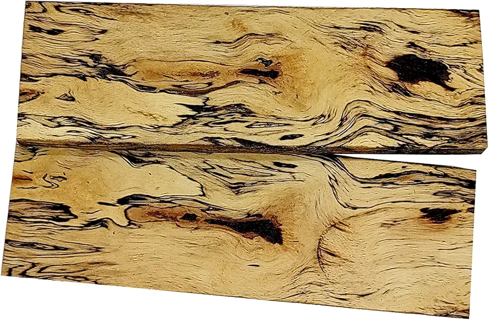 Spalted Tamarind Knife Scales — Stylish Handles