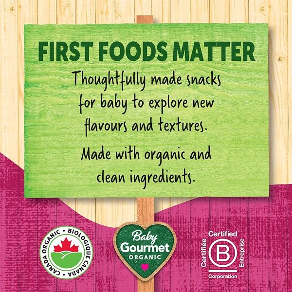 Baby Gourmet Organic Meltable Mushies Beetberry with Coconut Cream, 23g - 4