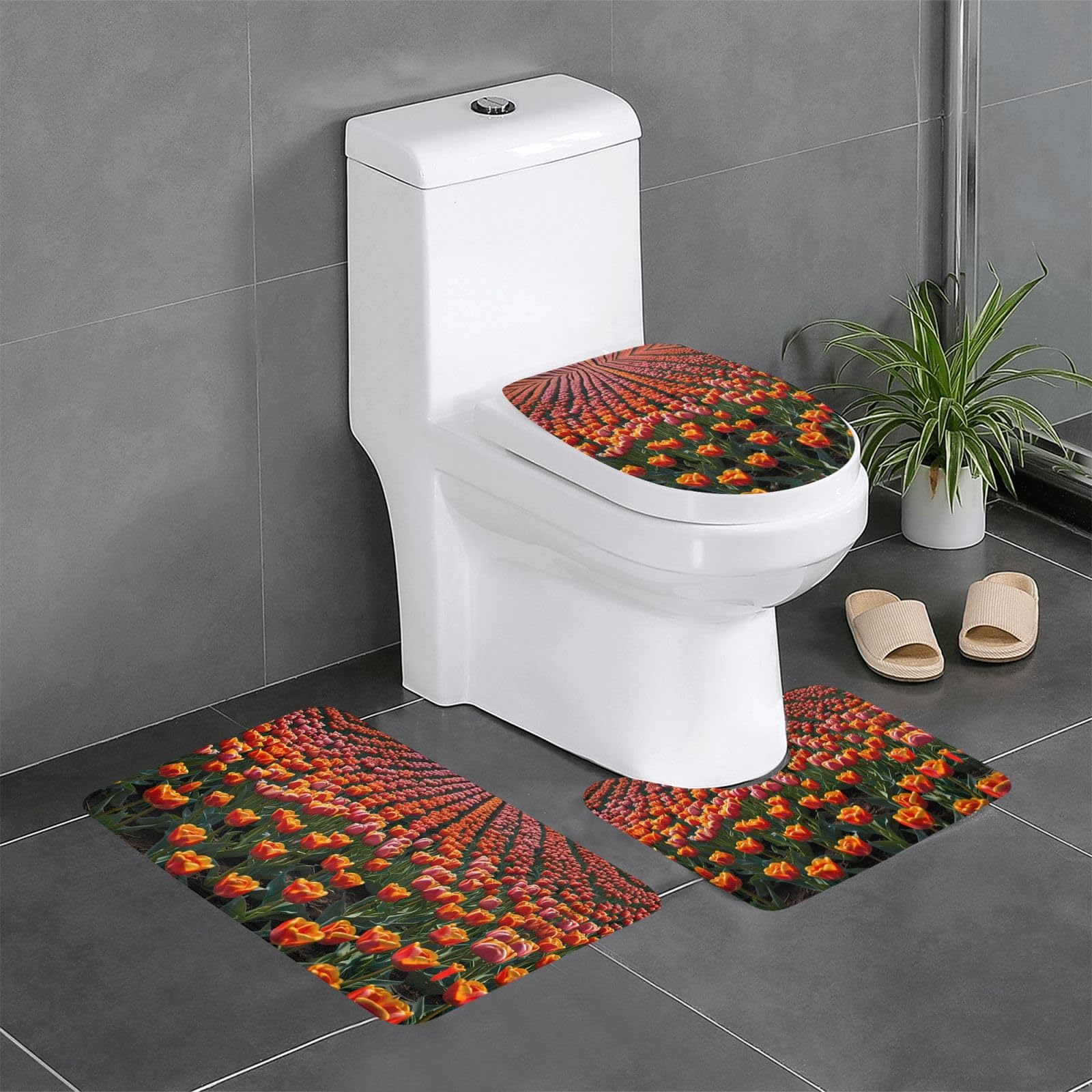 Tapis de salle de bain antidérapant pour éviter les glissades