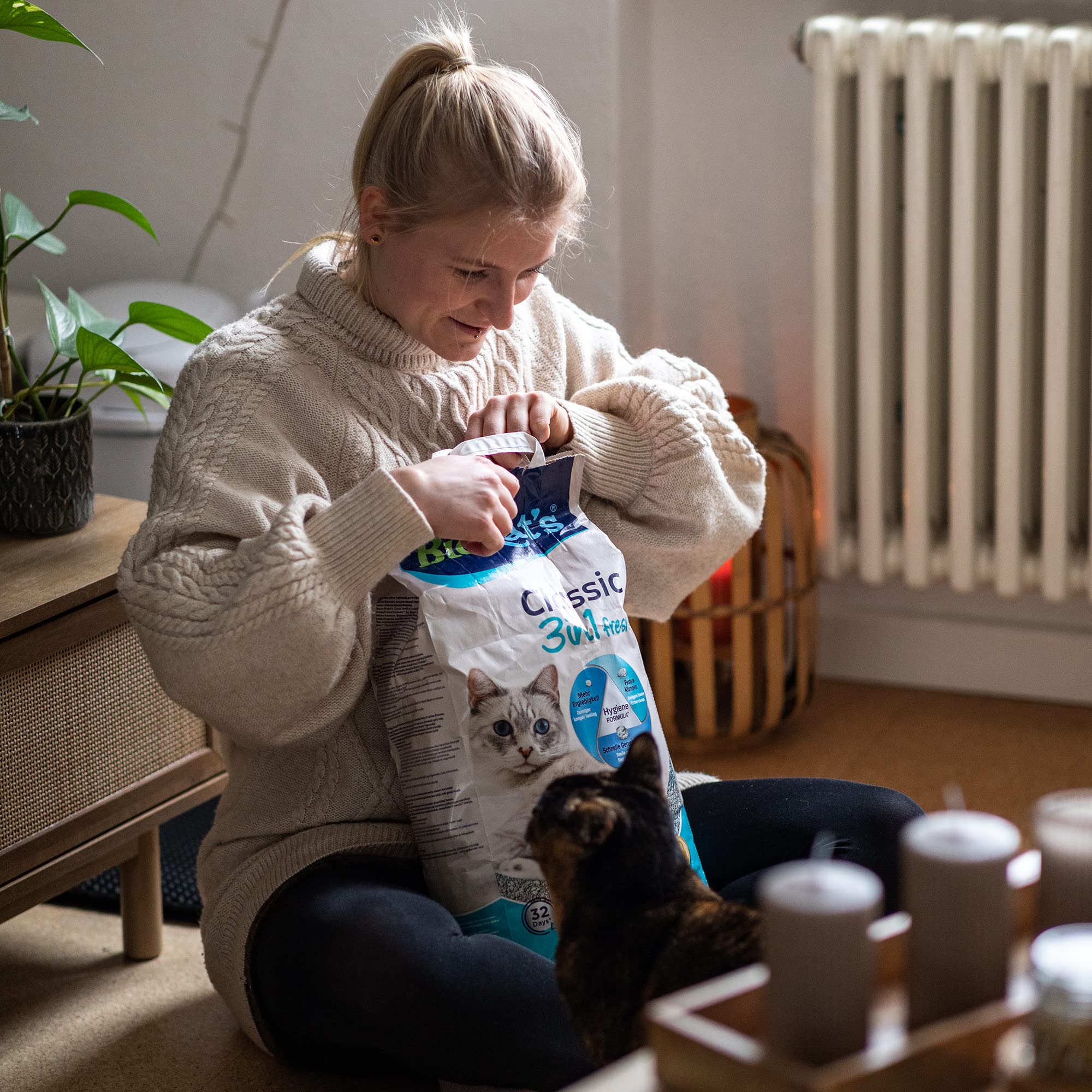 Lettiera Per Gatti Biokat's Classic Fresh - Agglomerante Con Profumo Di Talco - 10 Litri - Foto 10