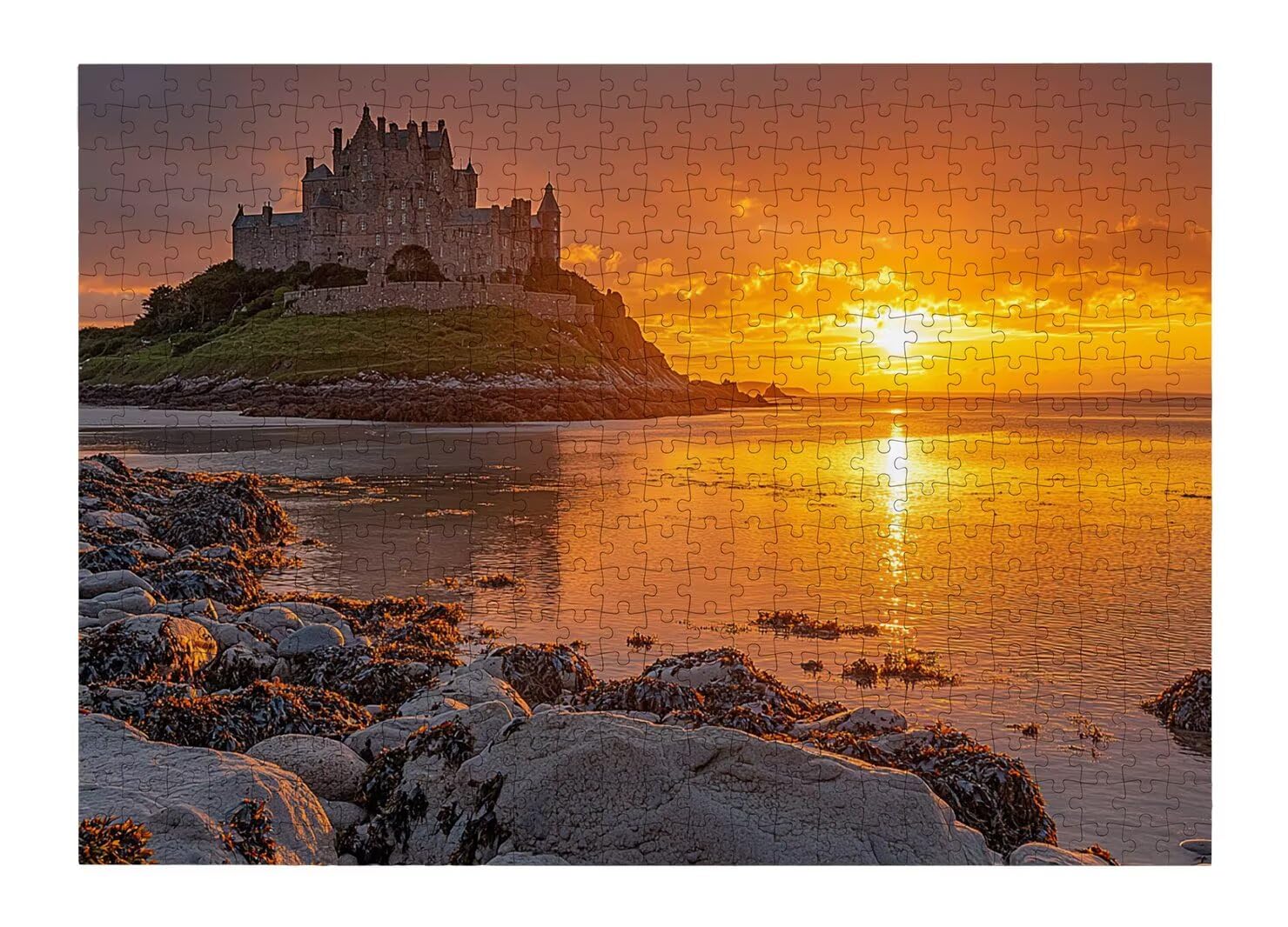 Puzzle 5000 Pezzi, Puzzle Tramonto per Adulti, 157x106cm, Compact Box -4730