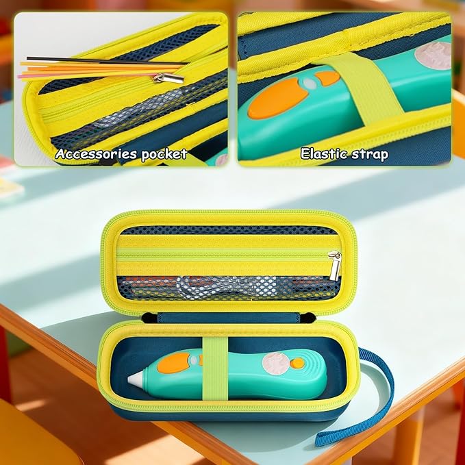 Estuche para Lápiz 3D PAIYULE, Compatible con 3Doodler Start+ Essentials, Color Verde Oscuro miniatura 4