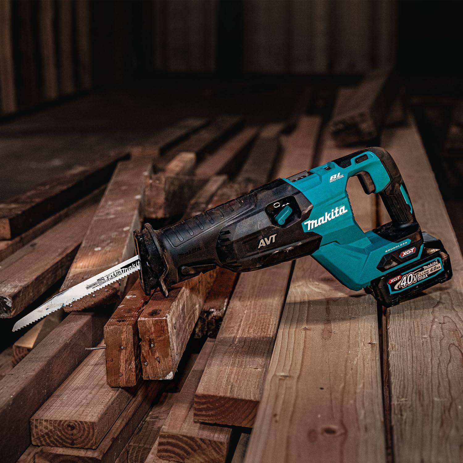 Scie sabre 40V XGT (Produit seul) - MAKITA JR002GZ
