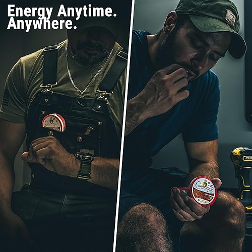 Miniatura 6 de Cannadips - Bolsas de variedad energética - Bolsas de cafeína nootrópica - 50 mg de melena de león, 100 mg de cafeína, 50 mg de L-teanina, sin