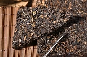 FARMOUNTAIN CHINESE TEA PU-ERH BRICK SHOU 2007 NANNUO SHAN ORGANIC TRADITIONS (250g)