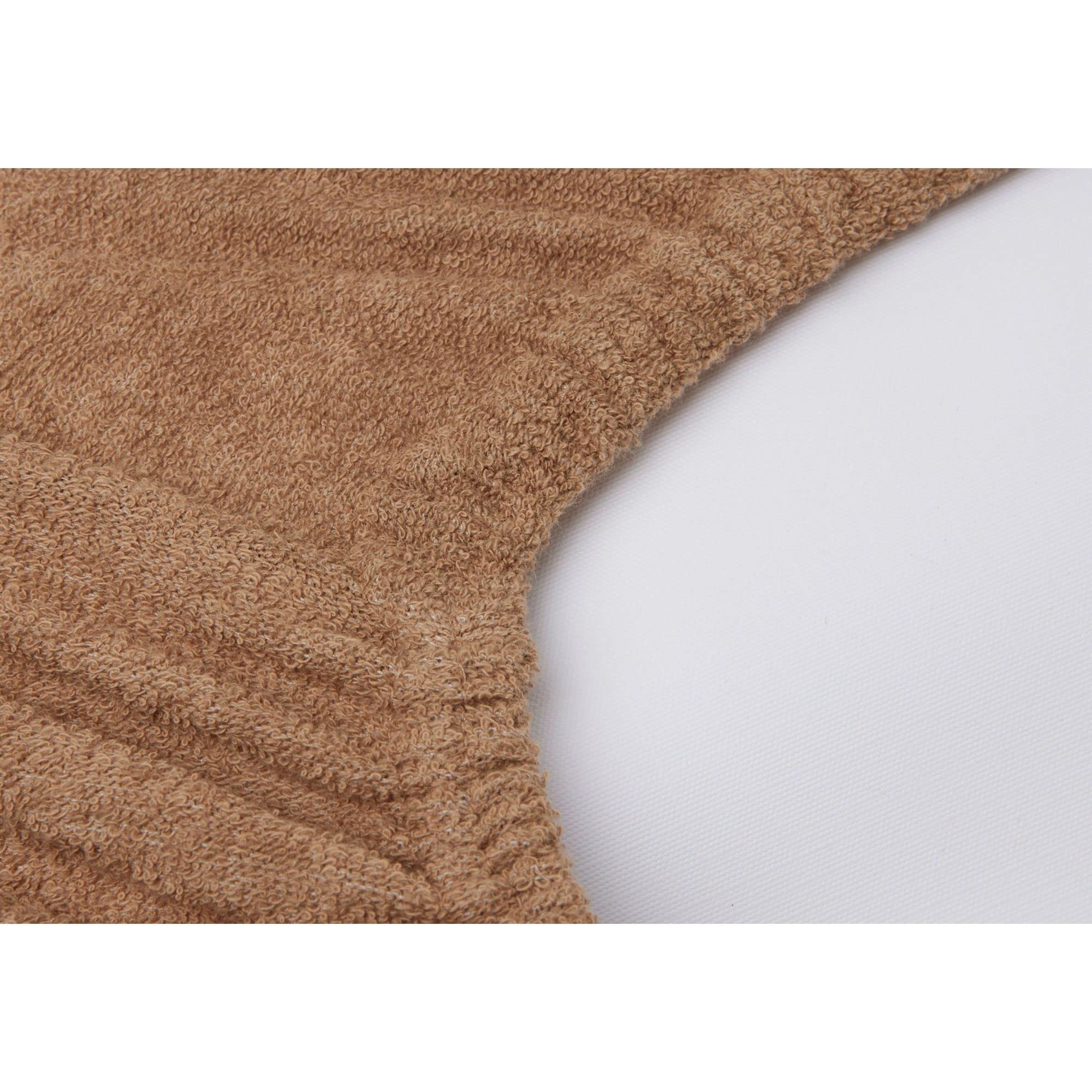 Jollein - Set di 2 fodere per fasciatoio 50 x 70 cm, in spugna di caramello e biscotti