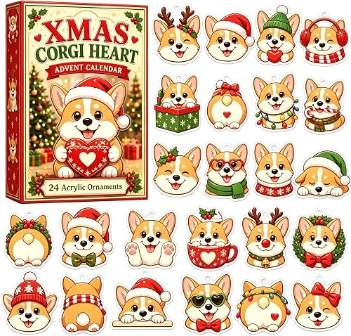 Christmas Advent Calendar 2026 Adult 24 Days Dogs Christmas 