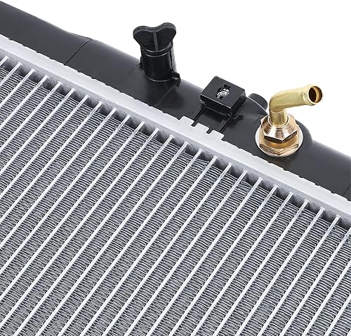 Miniatura 6 de M-AUTO Reemplazo de radiador de aluminio estilo fábrica para 1999 2000 2001 Acura Honda TL Accord V6 transmisión automática 1-1/4 pulgadas entrada,