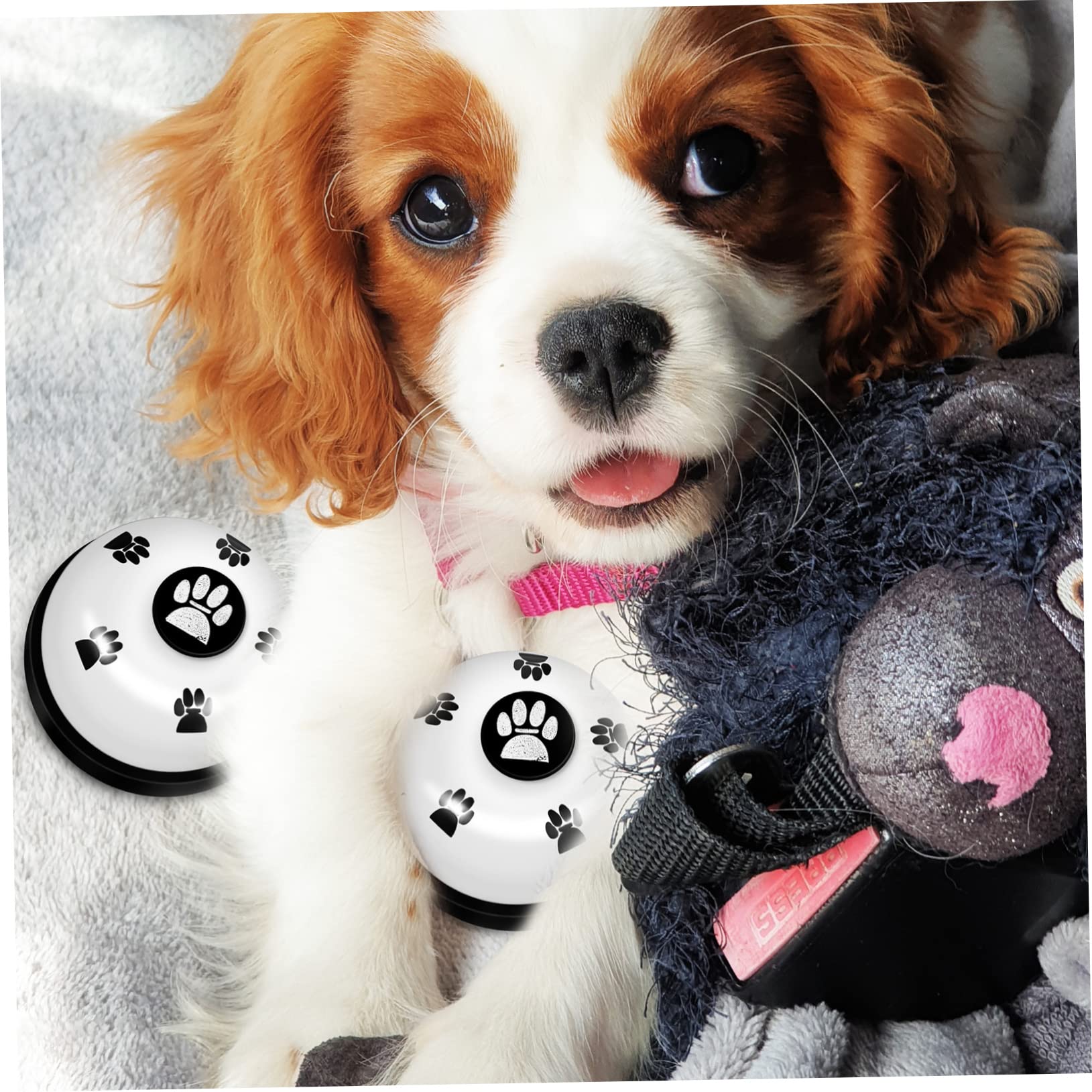 Totority Pet Training Bells 3 Pack Dog Puppy Potty Training Bells Sound Game for Service