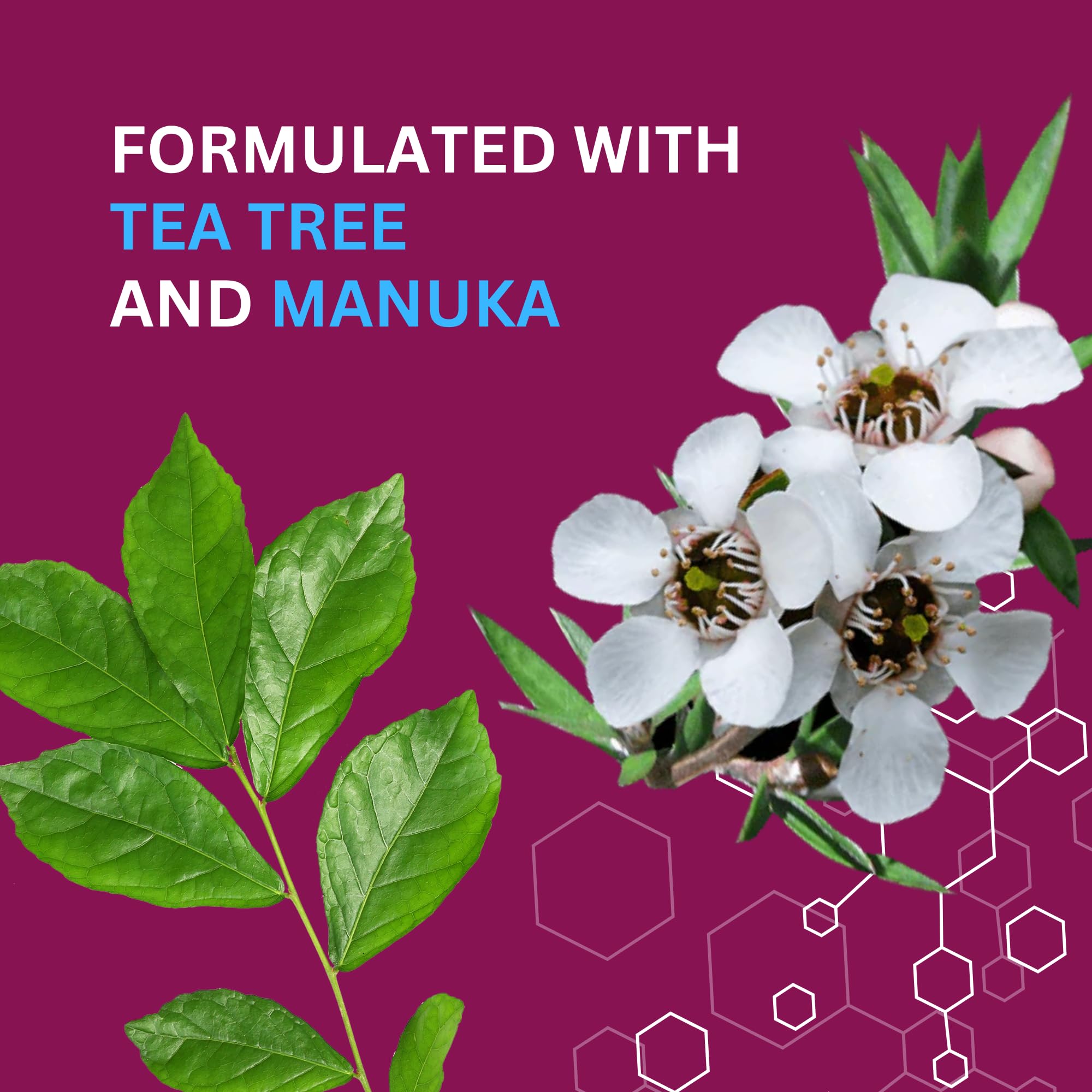Tea Tree, Manuka & Neem Cream-Moisturising 50ml, Nourishing, for Dry Chapped & Cracked Skin, Eczema, Psoriasis, Anti-fungal - Image 3