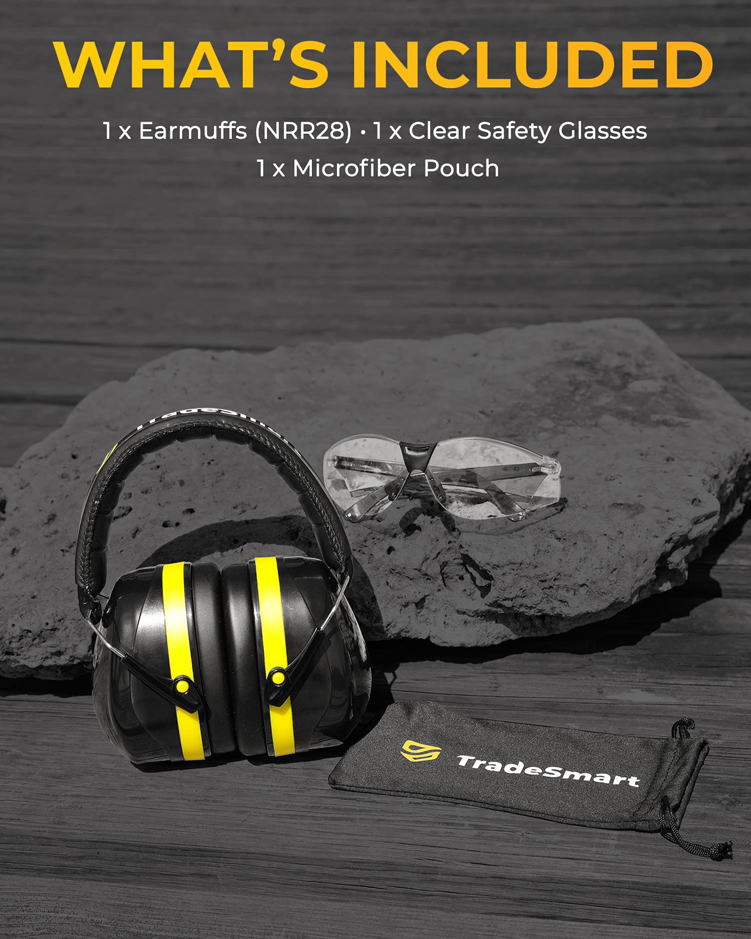TRADESMART Shooting Ear Protection, Hearing Protection for Gun Range