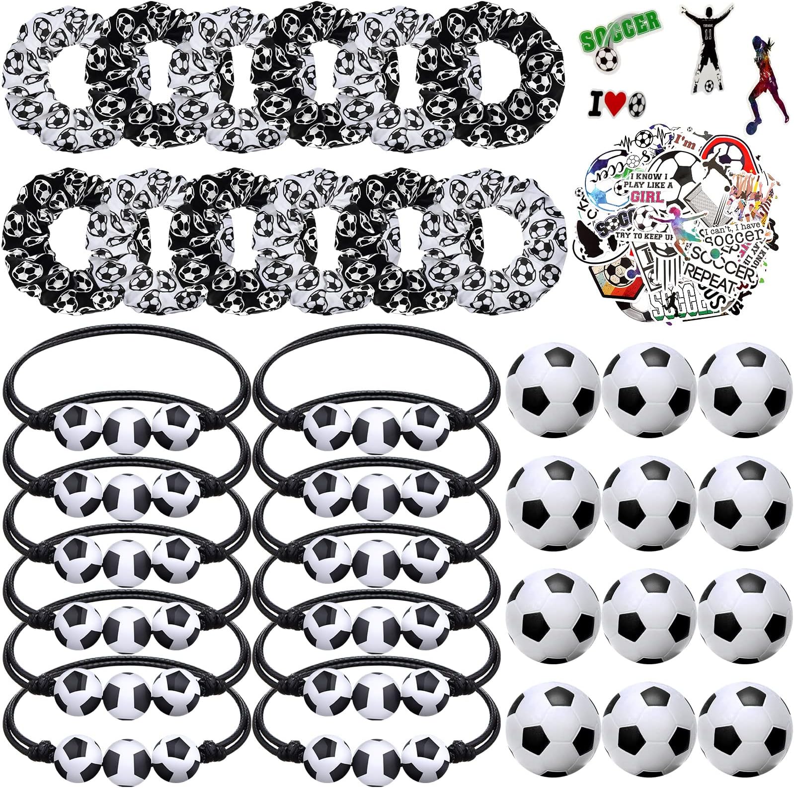 SCIONE 36 Pcs Soccer Party Favors For Kids 8-12 Mini Soccer Fidget Spinners Toys For Birthday Party Favors Treasure Box Toys Return Gifts For Kids Classroom Prizes - View #8
