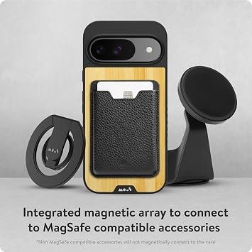 Mous for Google Pixel 9 Case MagSafe Compatible - Limitless Bamboo