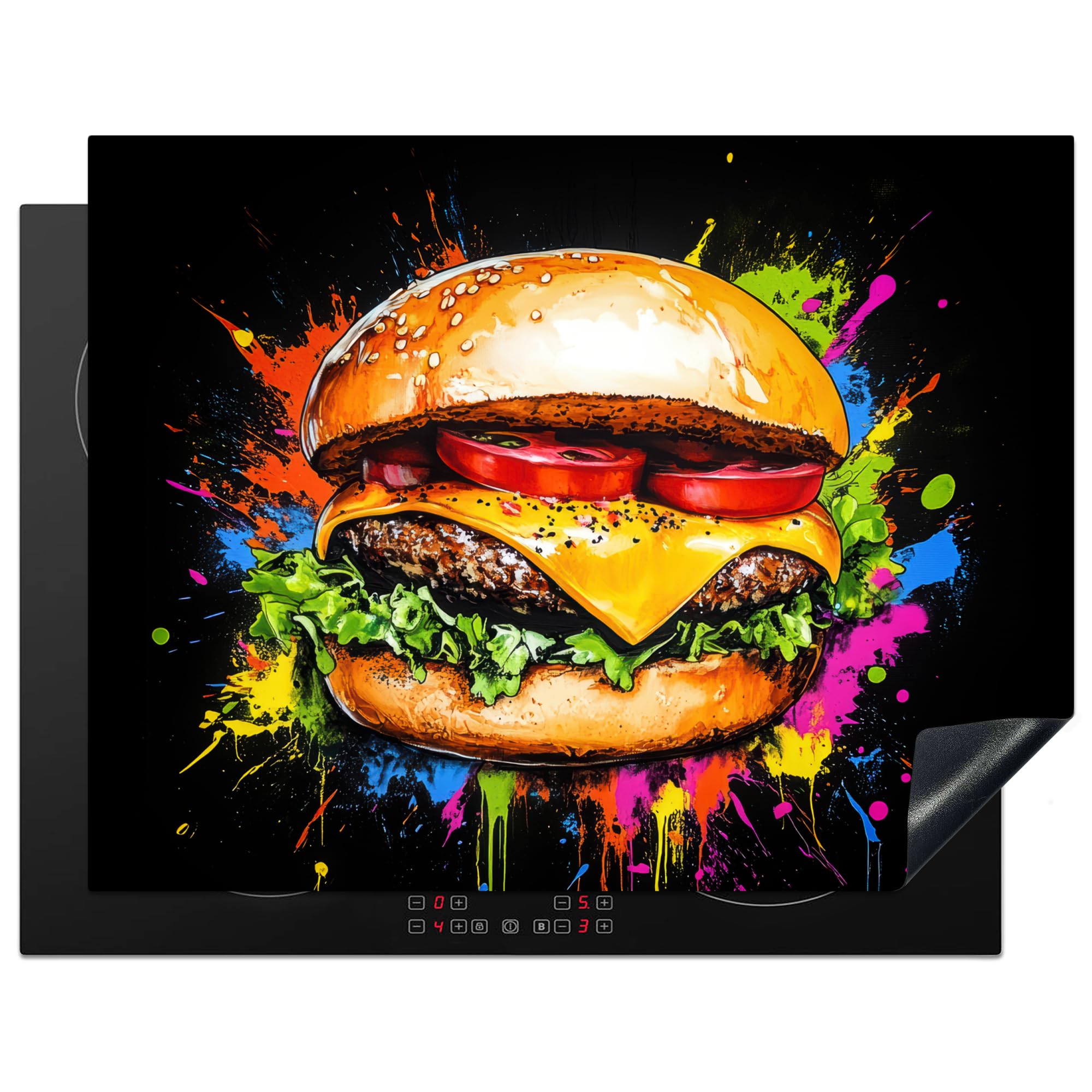 KitchenYeah© Induction Hob Cover Protector Mat Kitchen Universal Ceramic