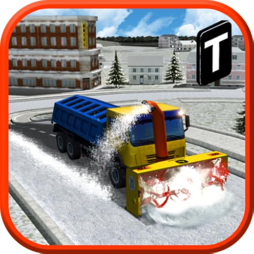 Snow Blower Truck Sim 3D