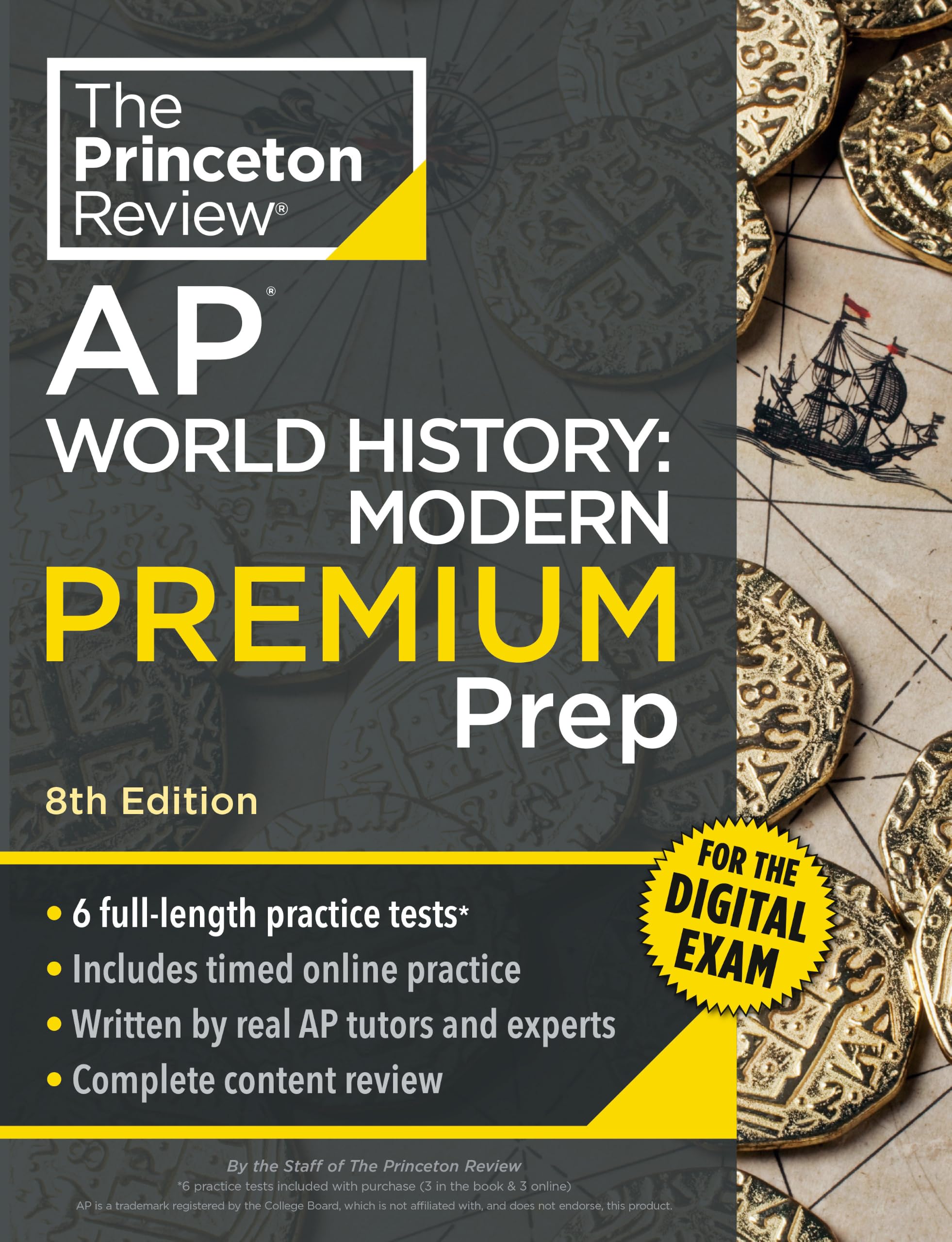 Princeton Review AP World History: Modern Premium Prep, 8th Edition: 6 Practice Tests + Digital Practice Online + Content Review (College Test Preparation, Ap Premium)