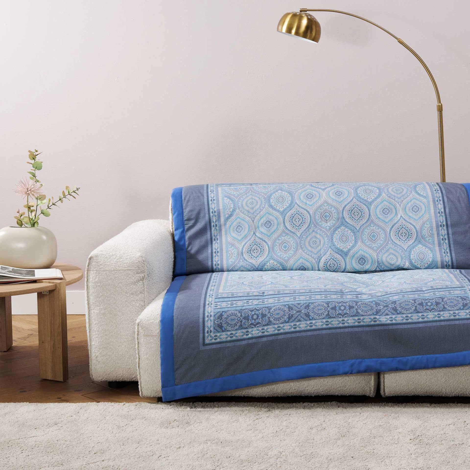 Bassetti Plaid Algodón Rojo 135X190cm