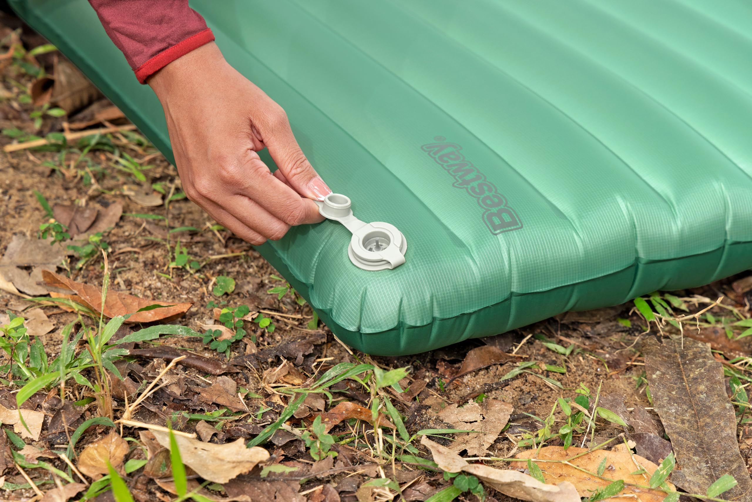 Bestway aufblasbare Single-XL-Isomatte AdventuRest 198 x 71 x 7,5 cm