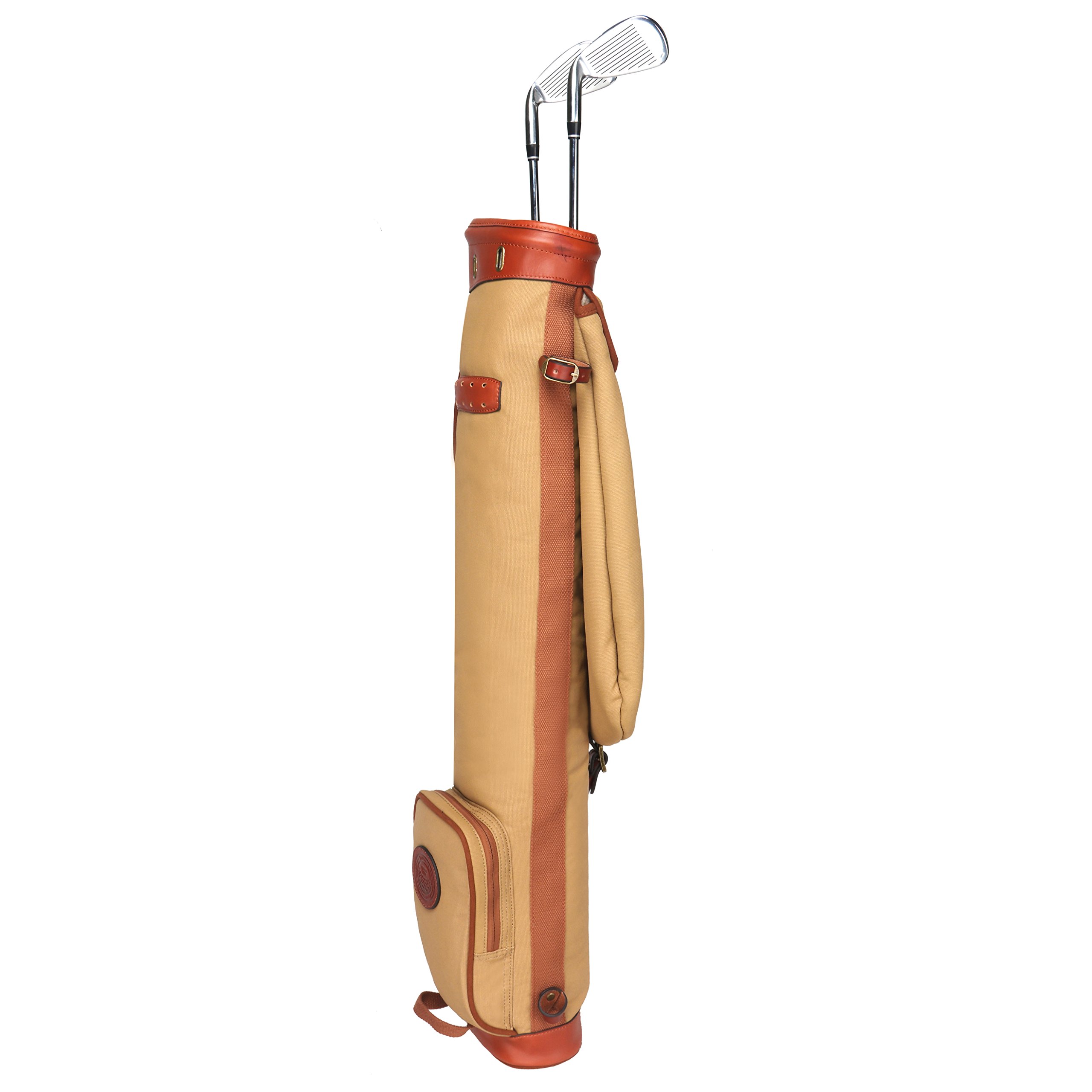 Tourbon Wasserdichte Canvas Golf Club Reisetasche mit weich gepolstertem Schultergurt