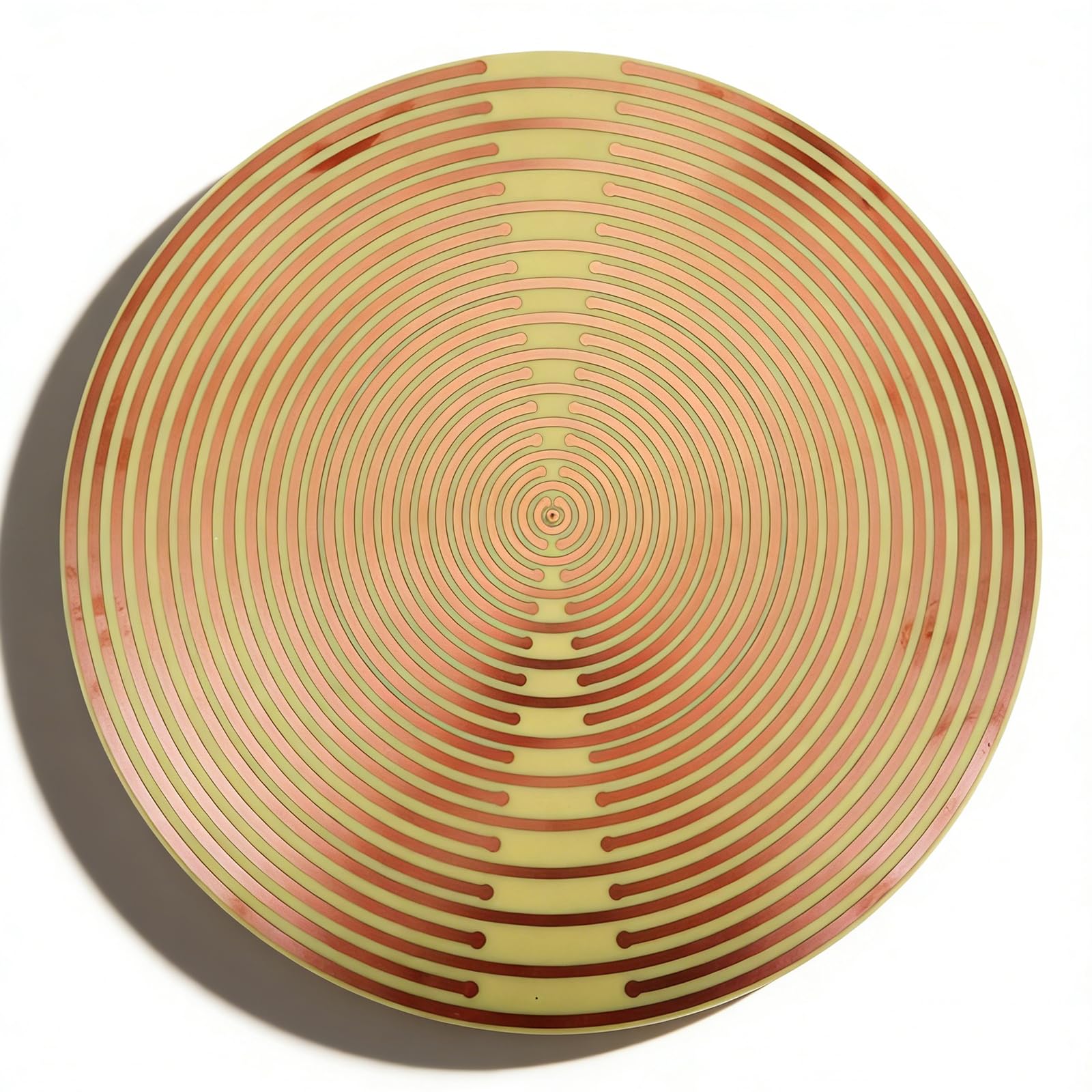 Disco polarizador, módulo oscilador multifrecuencia, generador de campo electromagnético de bobina oscilador multionda, bobina de 26 vueltas, for diversos escenarios como meditación
