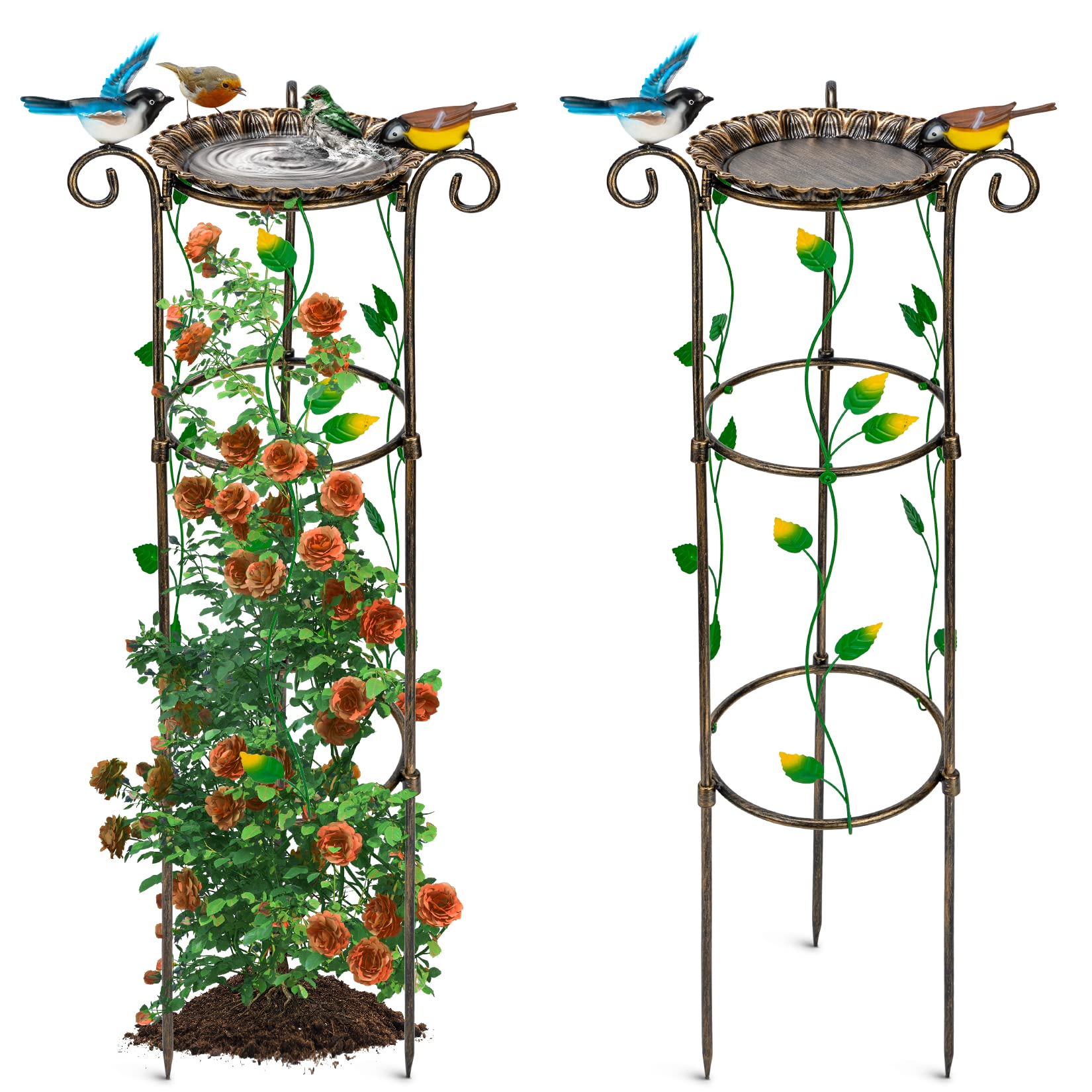 Garden Ceramic Bird Bath
