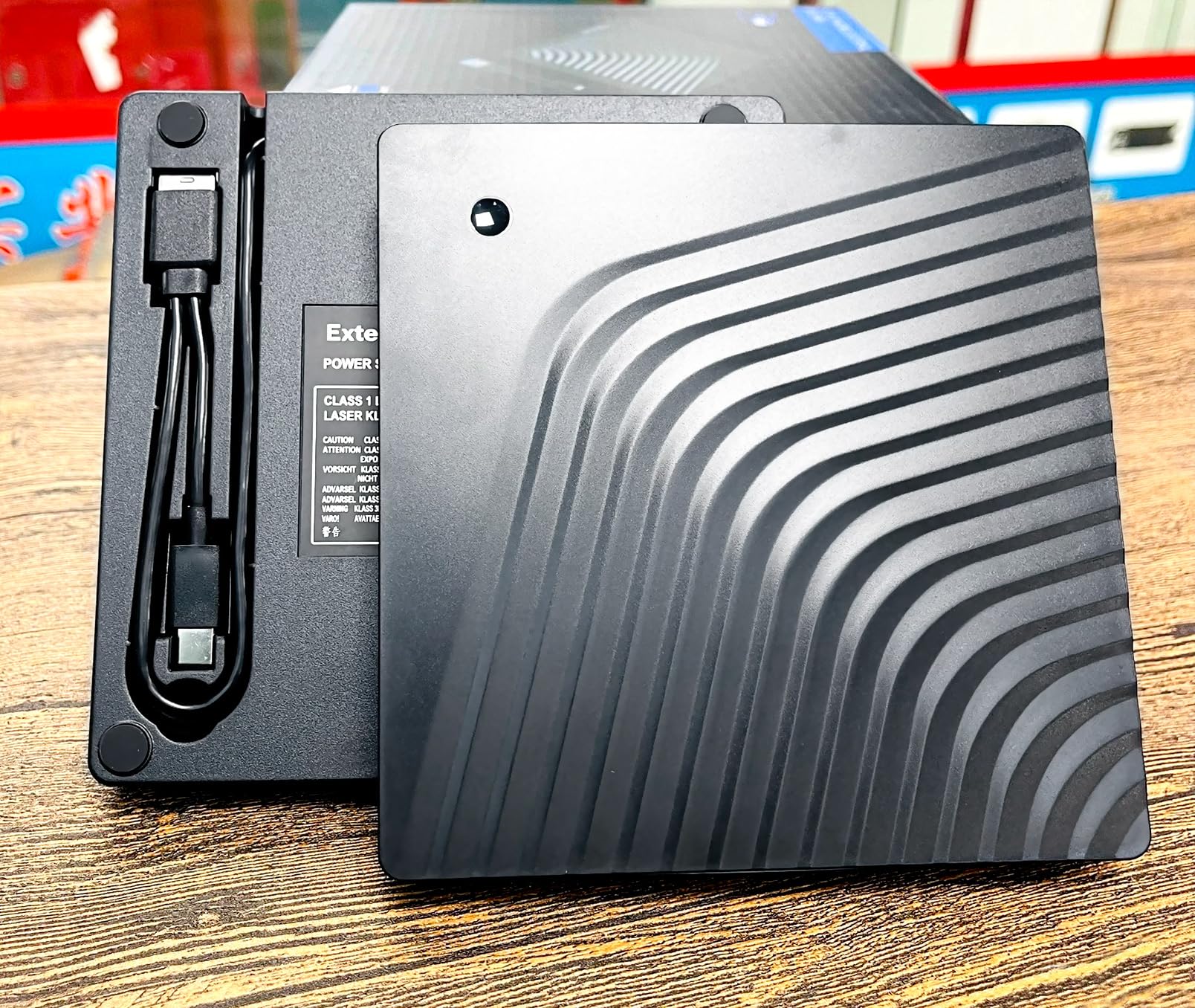 Zewnętrzna nagrywarka Blu-ray DVD USB-C 2 w 1 8X 3D BD Combo