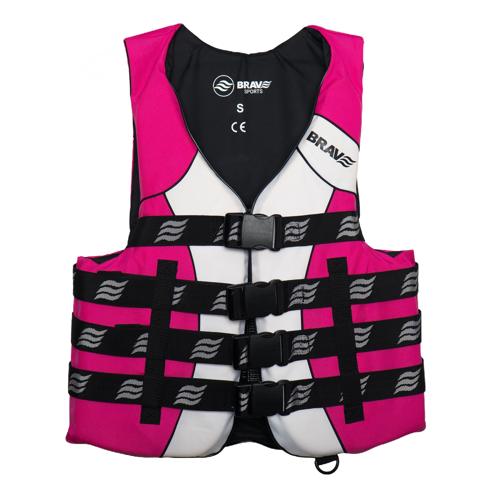Schwimmweste 50N Damen & Herren – Auftriebsweste für SUP, Kajak, Jet Ski & Wassersport – Hochfestes Nylon mit PVC-Schaum – 4 verstellbare Gurte