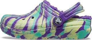 Tamanco CROCS Kids' Classic Tie Dye Lined Clog | Kids' Slippers unisex infantil