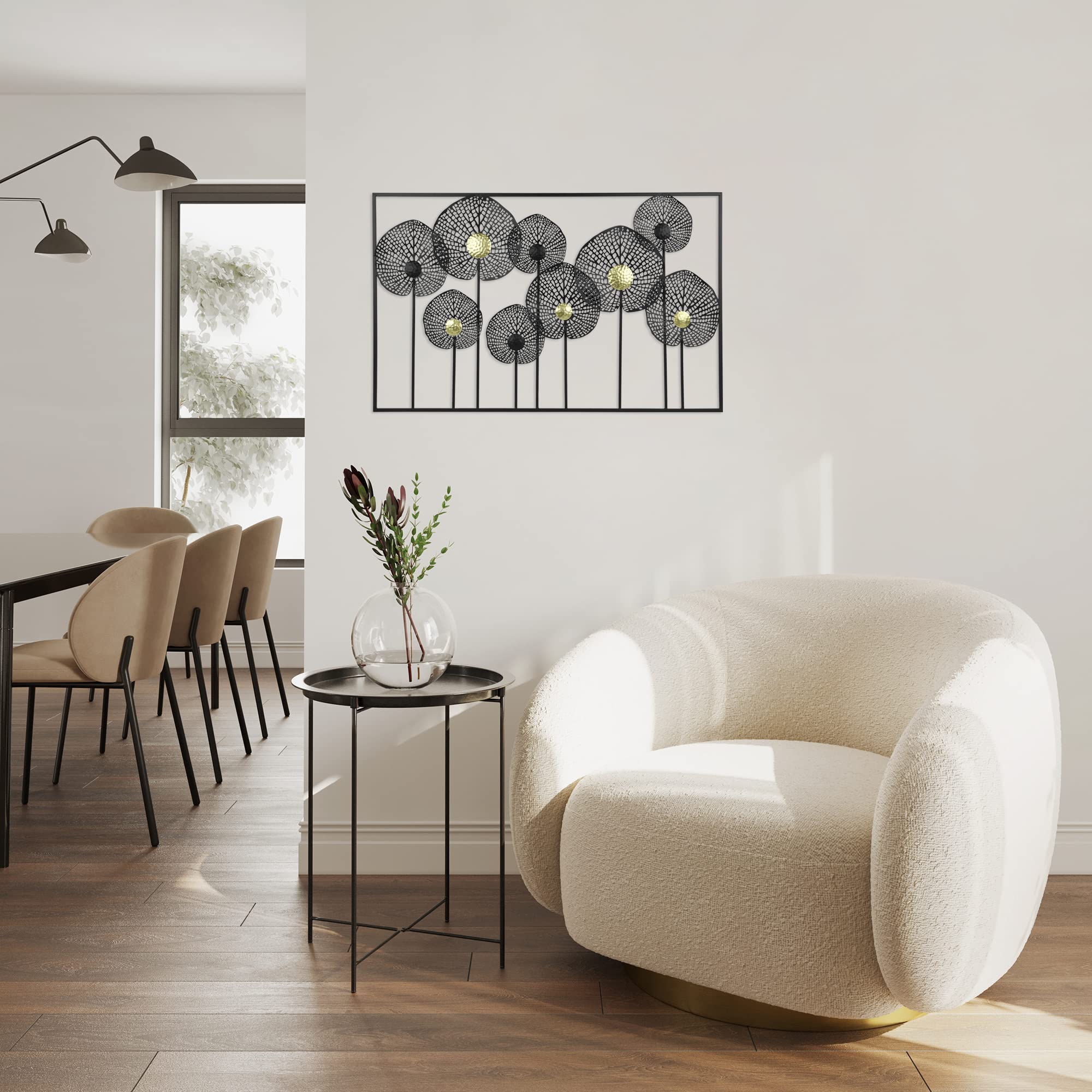 Pandecor Holz Präsentationsständer - 61x40x49cm Mit Seil Und Metallhaken