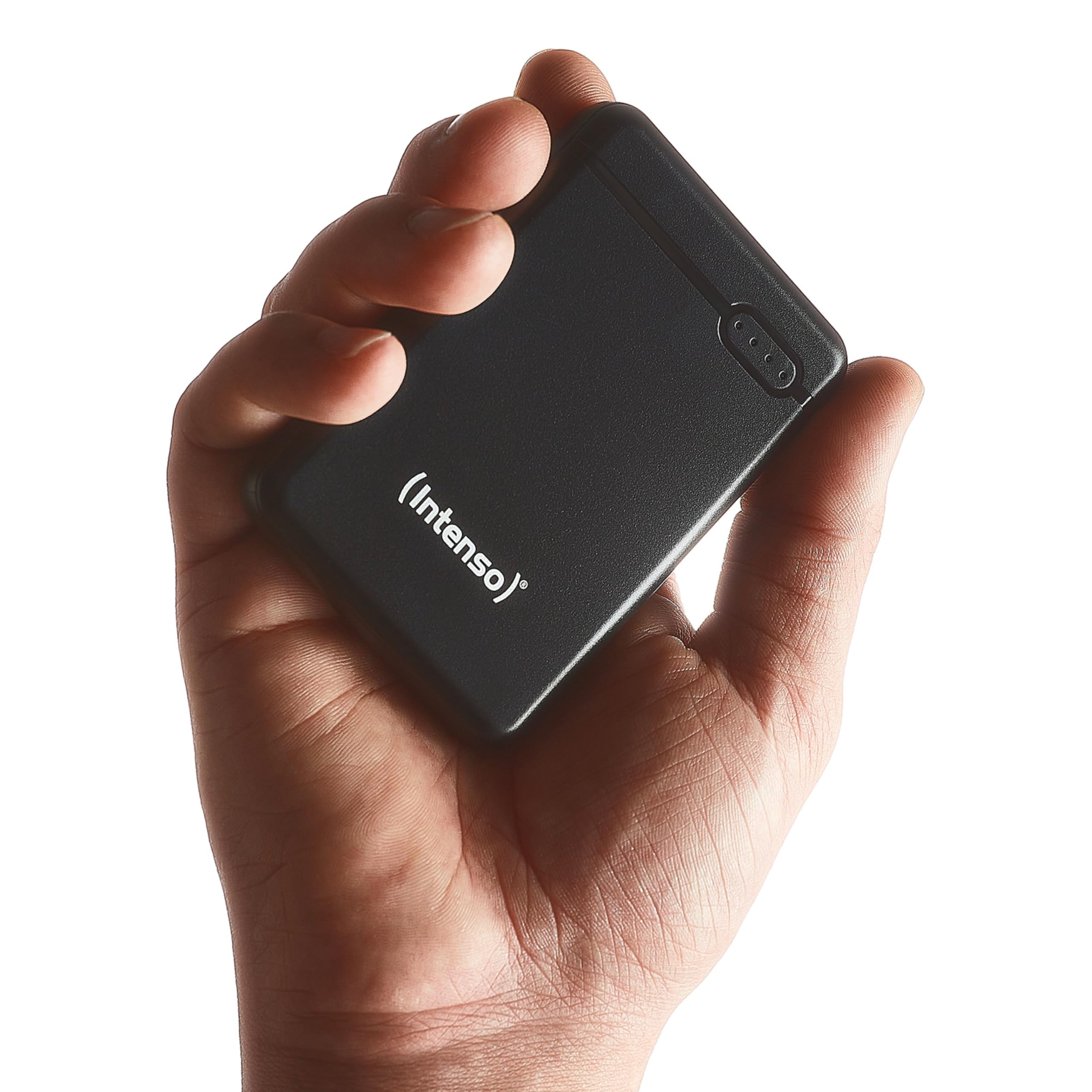 Intenso Powerbank XS 5000, zewnętrzna ładowarka (5000 mAh, nadaje się do smartfonów/tabletów, odtwarzaczy MP3/aparatu cyfrowego), czarny